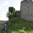 Walking up to the castle